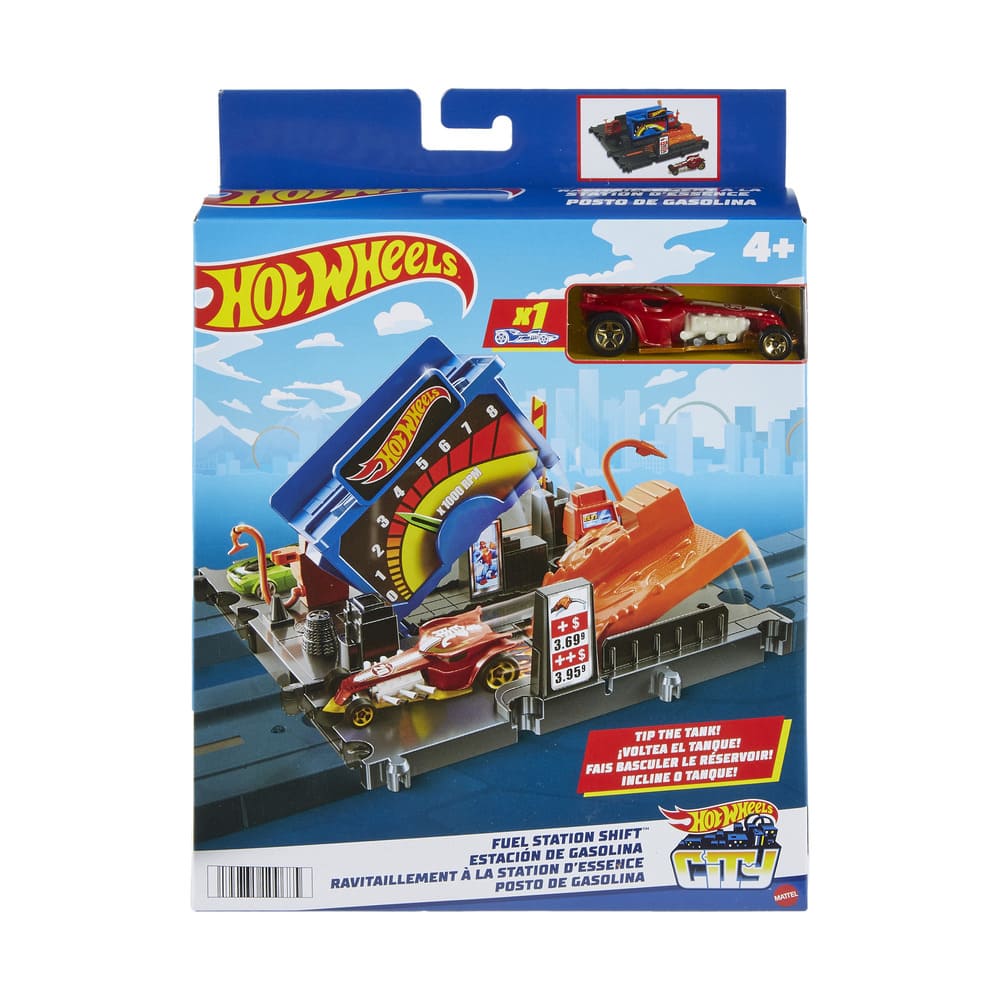 Hot Wheels Lugares Preferidos Posto de Gasolina - Mattel