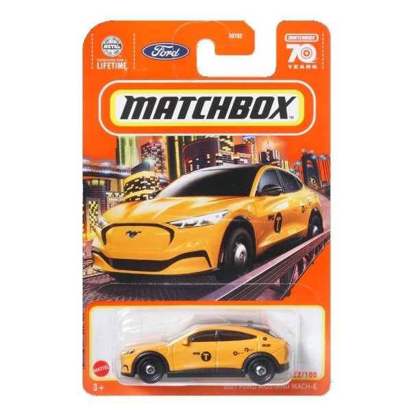 Encontraproduto.com.br - Matchbox Basics 2021 Ford Mostang Mach-E - Mattel