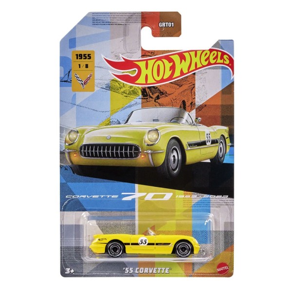Encontraproduto.com.br - Hot Wheels Corvette 55 - Mattel