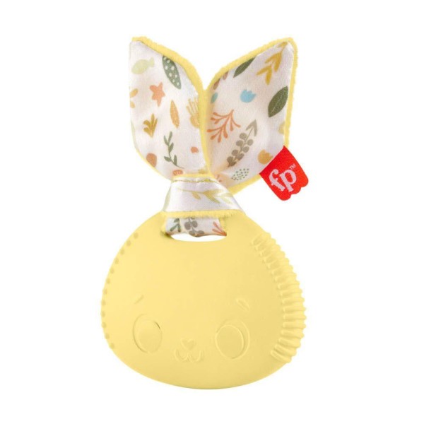 Encontraproduto.com.br - Fisher-Price Mordedor e Chocalho Sensimals Coelho - Mattel