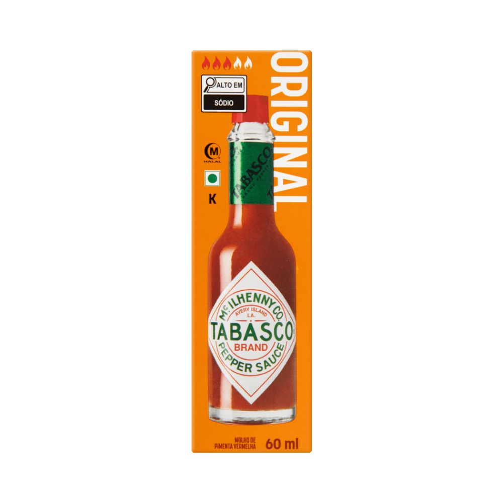 Molho de Pimenta Vermelha Tabasco 60ml