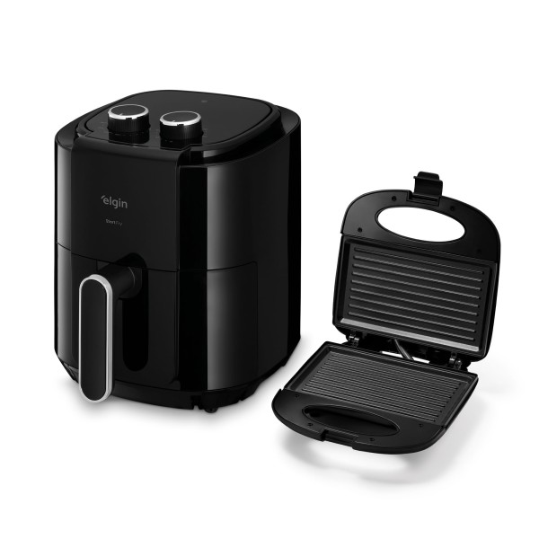 Encontraproduto.com.br - Fritadeira 3,5L e Sanduicheira 110V