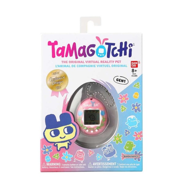 Encontraproduto.com.br - Tamagotchi Ed Limitada Páscoa Pink Flowers - Fun Divirta-se