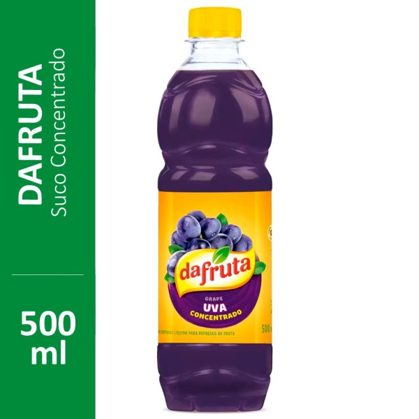 Encontraproduto.com.br - Suco Dafruta Concentrado Uva Garrafa 500ml