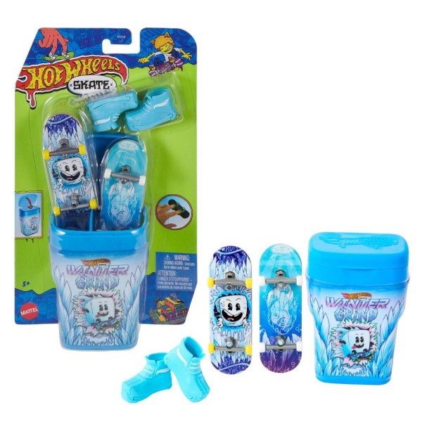 Encontraproduto.com.br - Hot Wheels Skate Pacote Chiclete Frescor de Inverno - Mattel