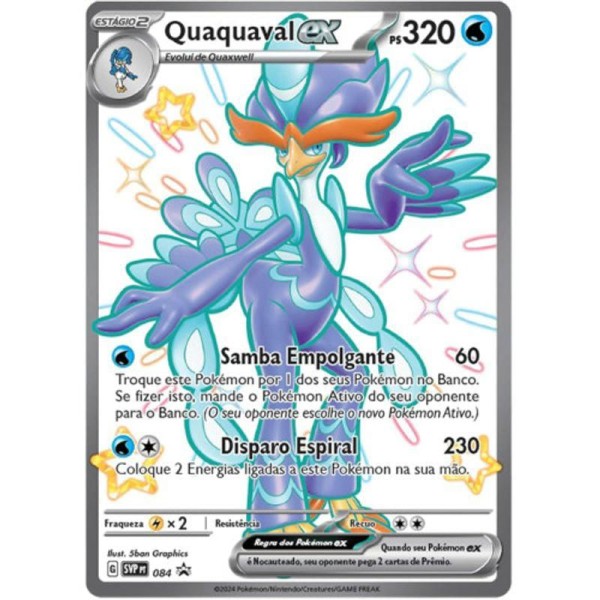 Encontraproduto.com.br - Pokémon EV4.5 Box Iniciais de Paldea Quaquaval Ex - Copag