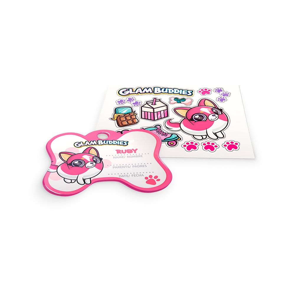 Encontraproduto.com.br - Fun Glam Buddies Amigos Charmosos Ruby - Fun Divirta-se