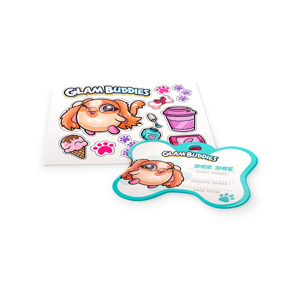 Encontraproduto.com.br - Fun Glam Buddies Amigos Charmosos Dee Dee - Fun Divirta-se