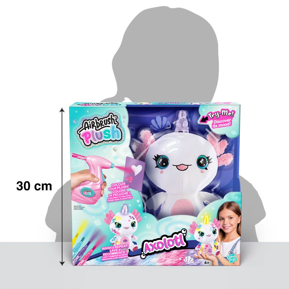 Encontraproduto.com.br - Fun Axolote Airbrush - Fun Divirta-se