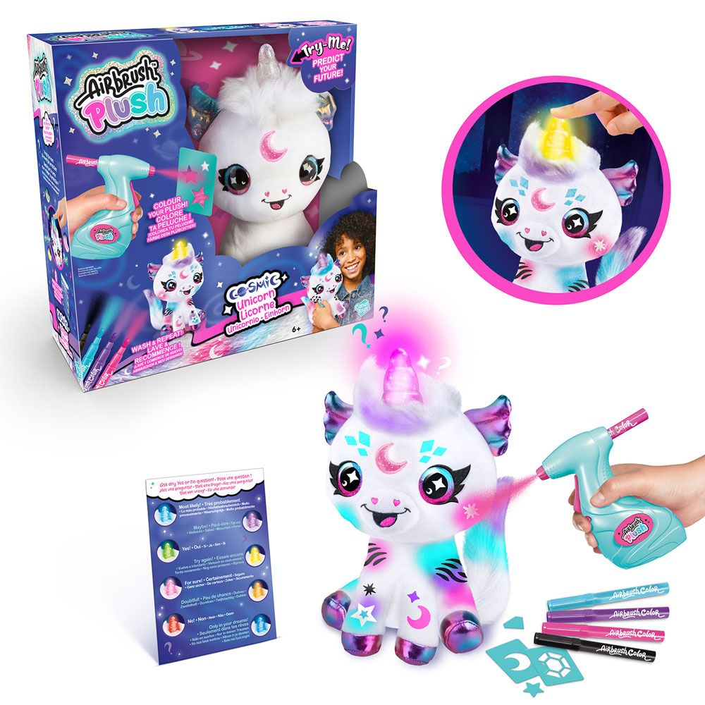 Encontraproduto.com.br - Fun Unicórnio com Luz Airbrush - Fun Divirta-se