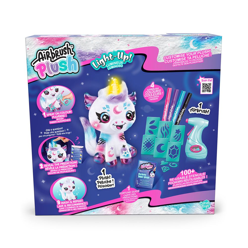 Encontraproduto.com.br - Fun Unicórnio com Luz Airbrush - Fun Divirta-se