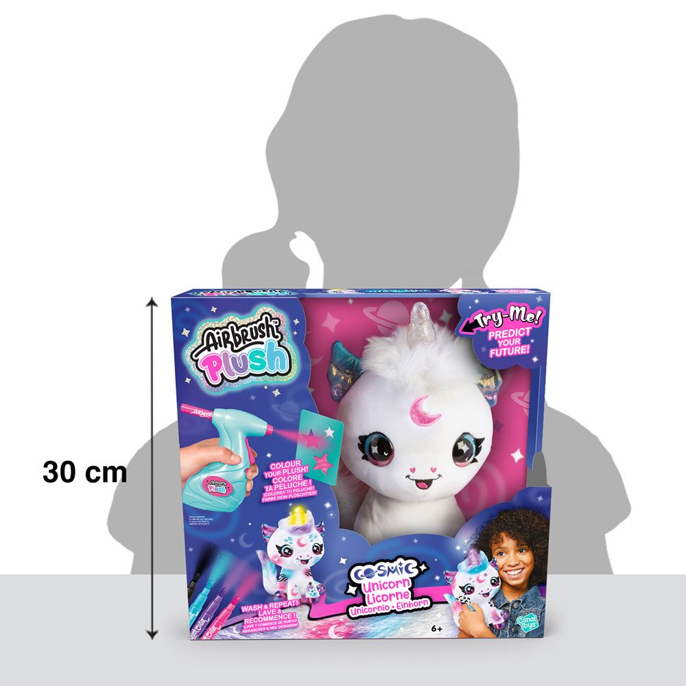 Encontraproduto.com.br - Fun Unicórnio com Luz Airbrush - Fun Divirta-se