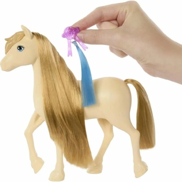 Encontraproduto.com.br - Barbie Conjunto Pônei Penteados Divertidos Tornado - Mattel