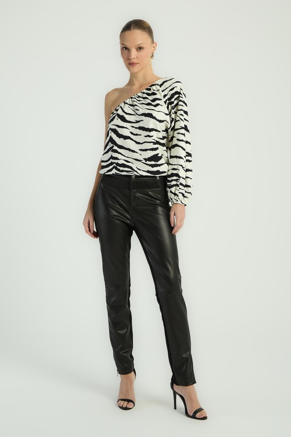 Encontraproduto.com.br - BLUSA - ZEBRADA INVERTIDA