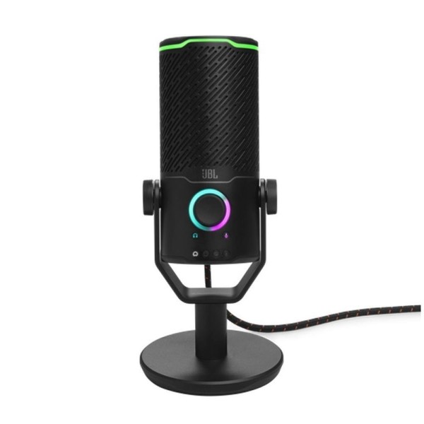 Encontraproduto.com.br - Microfone Quantum Stream Studio RGB USB - JBL