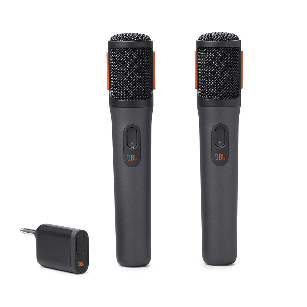 Encontraproduto.com.br - Microfone Sem Fio Wireless JBL Partybox Preto - JBLPBWIRELESSMIC