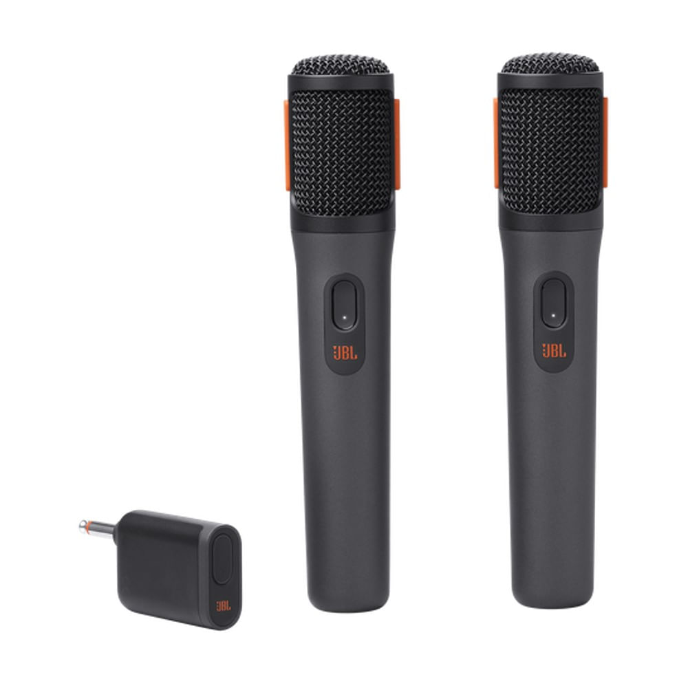 Encontraproduto.com.br - Microfone Sem Fio Wireless JBL Partybox Preto - JBLPBWIRELESSMIC