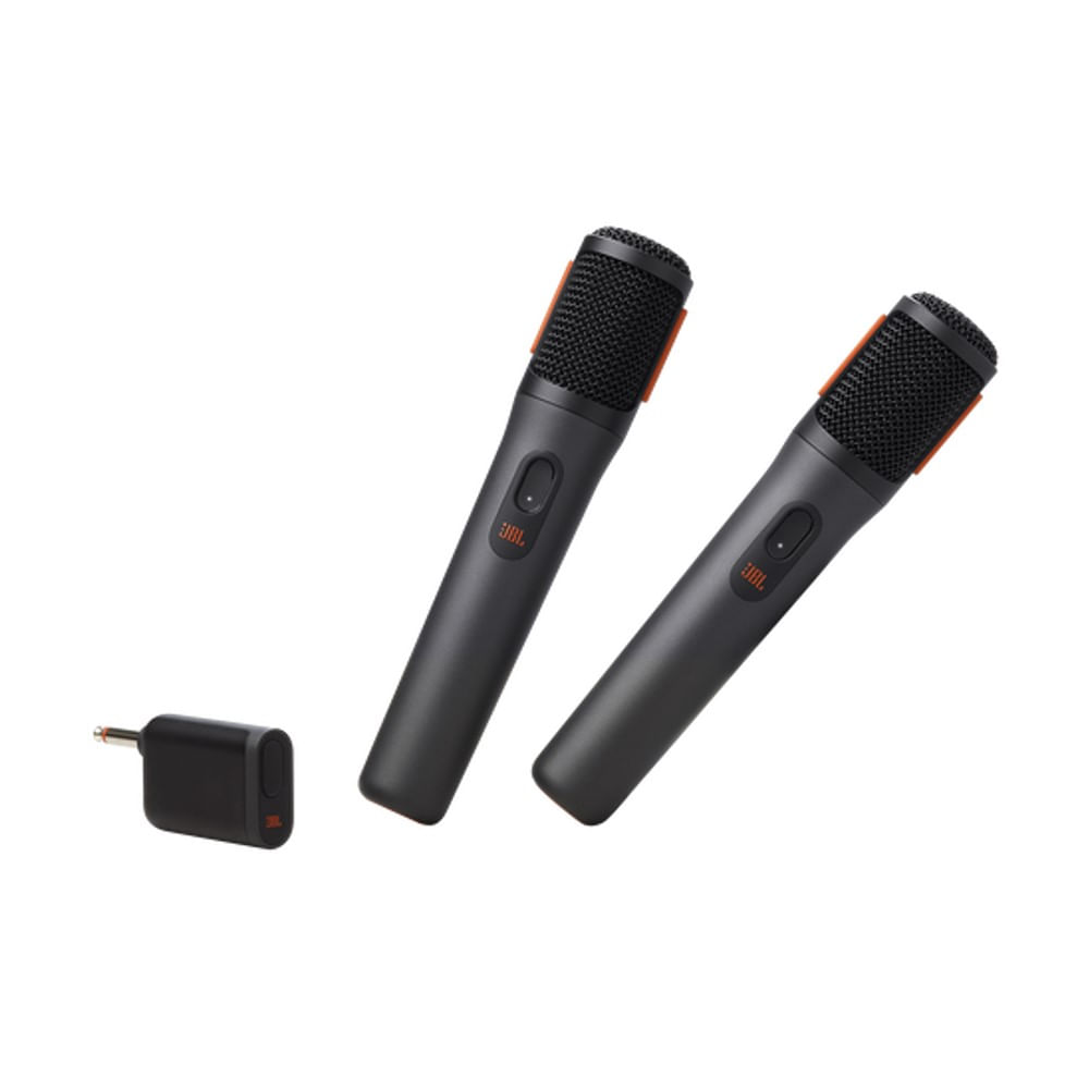 Encontraproduto.com.br - Microfone Sem Fio Wireless JBL Partybox Preto - JBLPBWIRELESSMIC