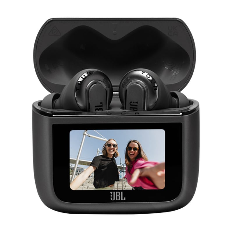 Encontraproduto.com.br - Fone de Ouvido JBL Tour Pro 3 TWS Bluetooth com Cancelamento de Ruído e Case Inteligente - Preto