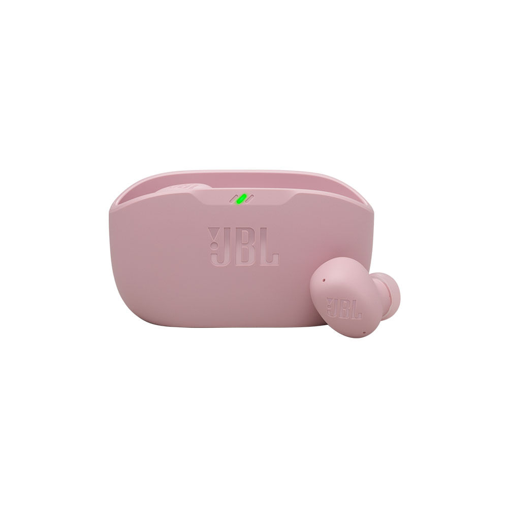 Encontraproduto.com.br - Fones de Ouvido JBL True Wireless Wave Buds 2 com Cancelamento de Ruído - Rosa