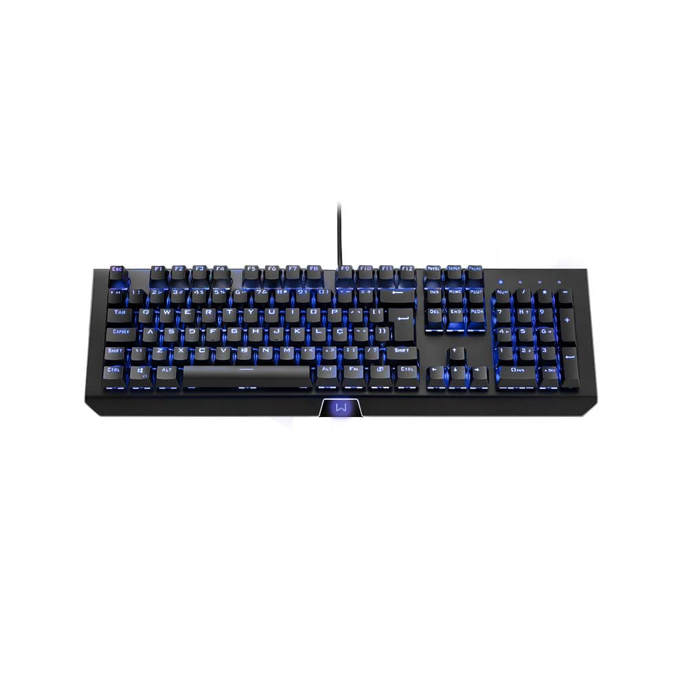 Teclado Gamer Mecânico Outemu Brown e Macro Kane Warrior - TC236OUT [Reembalado]
