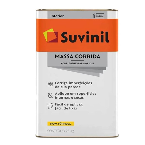 Encontraproduto.com.br - Massa Corrida 25kg Lata Suvinil