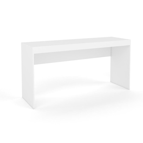 Encontraproduto.com.br - Conjunto de Mesa de Escritório Marselha com Estante Hunt Branco
