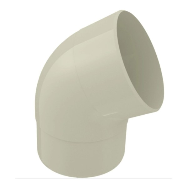 Encontraproduto.com.br - Joelho Para Esgoto PVC 60° 88mm Bege Tigre