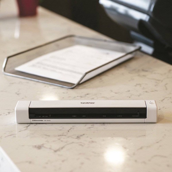 Encontraproduto.com.br - Scanner Portátil USB 3.0 15ppm DS-640 - Brother