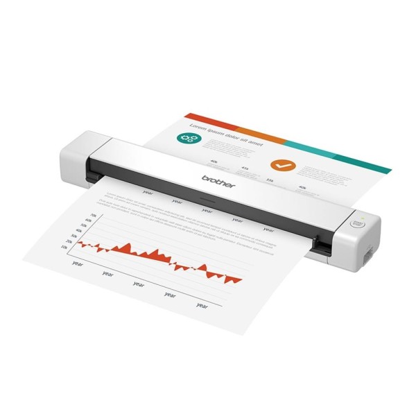 Encontraproduto.com.br - Scanner Portátil USB 3.0 15ppm DS-640 - Brother