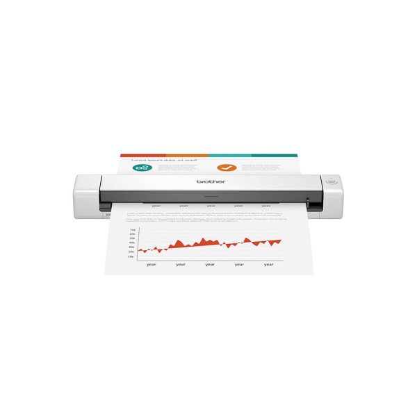 Encontraproduto.com.br - Scanner Portátil USB 3.0 15ppm DS-640 - Brother