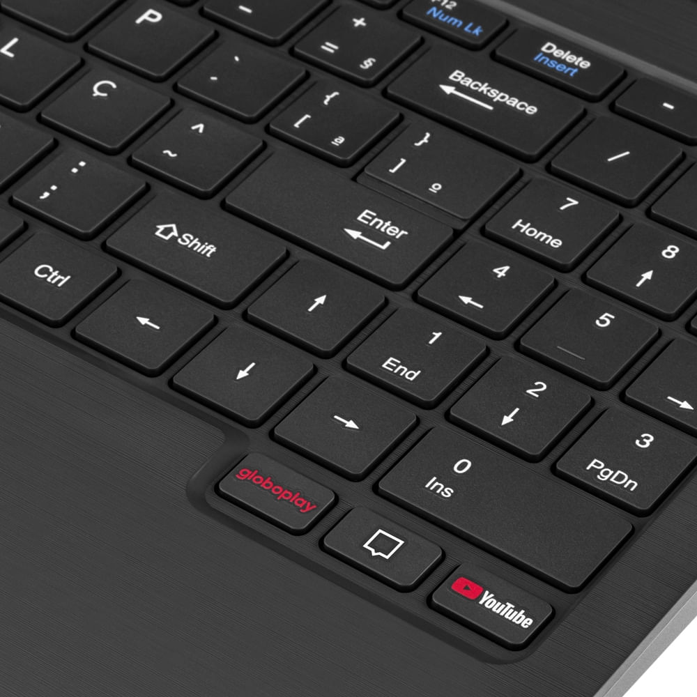 Encontraproduto.com.br - Notebook, Windows 11 Home, Tela 14 Pol, Processador Celeron N4020C, Memória 4GB 128GB eMMC Cinza Ultra - UB250OUT [Reembalado]