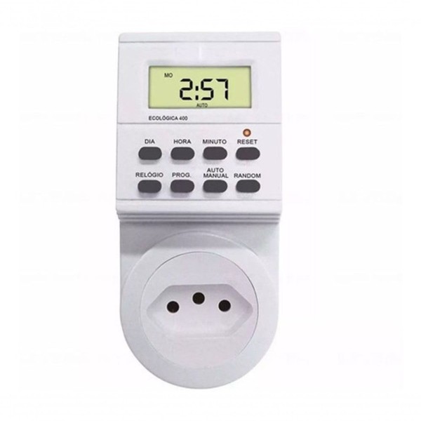 Encontraproduto.com.br - Temporizador Timer Bivolt Digital Controle Do Tempo Energia