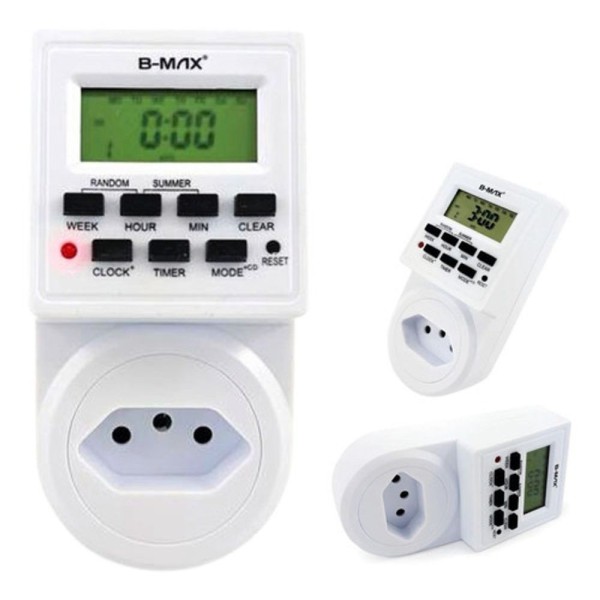 Encontraproduto.com.br - Temporizador Timer Bivolt Digital Controle Do Tempo Energia