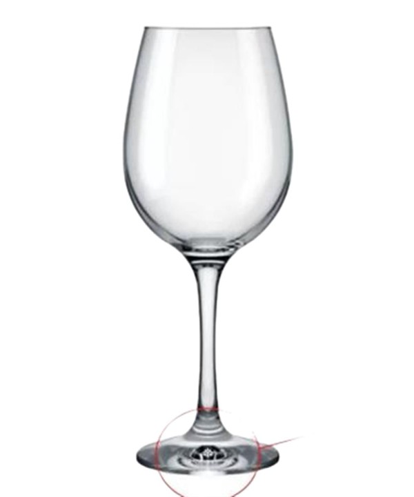 Encontraproduto.com.br - Taça Semi Cristral Bope com Logo Casa Flora