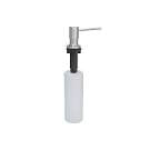 Encontraproduto.com.br - Dispenser De Detergente Embutido Com Frasco Plástico Inox Escovado - Flux Hidro - DDE500-IN - Unitário