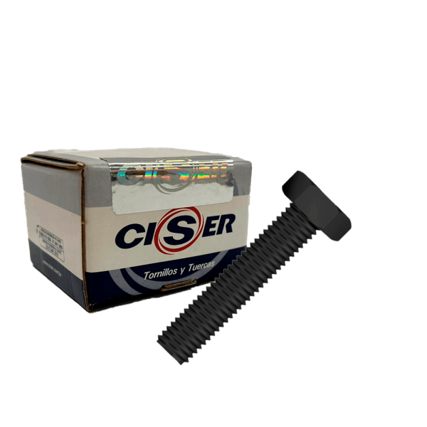 Parafuso Sextavado de Aço 1/2 X 1 1/2 UNC Rosca Inteira ZN (caixa com 100) - CISER