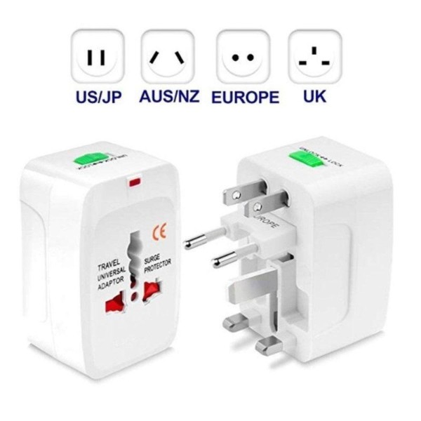 Encontraproduto.com.br - Adaptador Tomada  Para Viagem Internacional