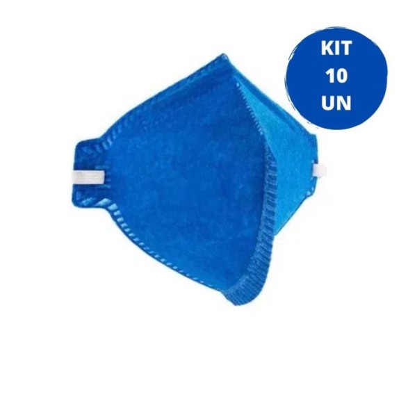 Encontraproduto.com.br - Kit 10 Respiradores Ecoar PFF2 sem Válvula - PLASTCOR