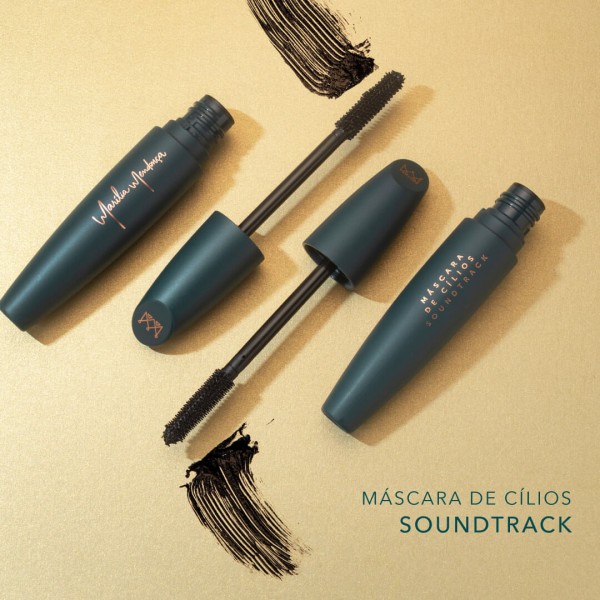 Encontraproduto.com.br - Kit Máscara para Cílios + Caneta Delineadora Brilho Labial + Sacola de Presente Pequena (3 Produtos)