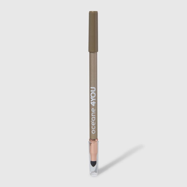 Encontraproduto.com.br - Kit Lápis para Olhos Dourado + Caneta Batom Rosa + Sacola de Presente Pequena (3 Produtos)