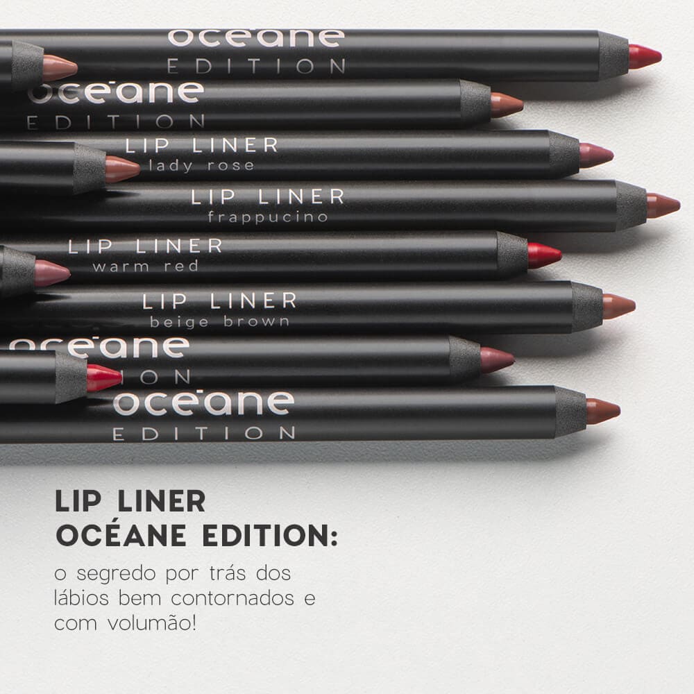 Encontraproduto.com.br - Kit Lápis Labial Marrom + Batom Nude Océane Edition (2 Produtos)