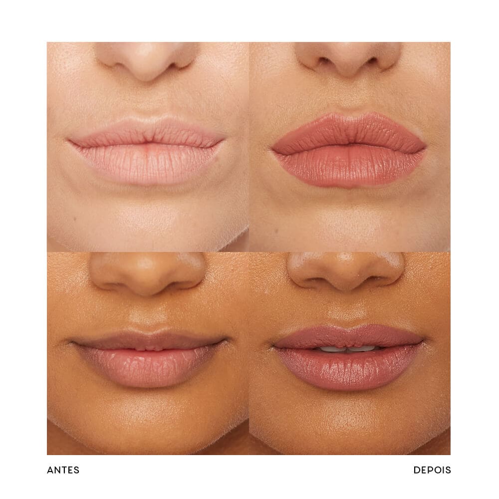 Encontraproduto.com.br - Kit Lápis Labial Nude + Batom Rosa Océane Edtion (2 Produtos)