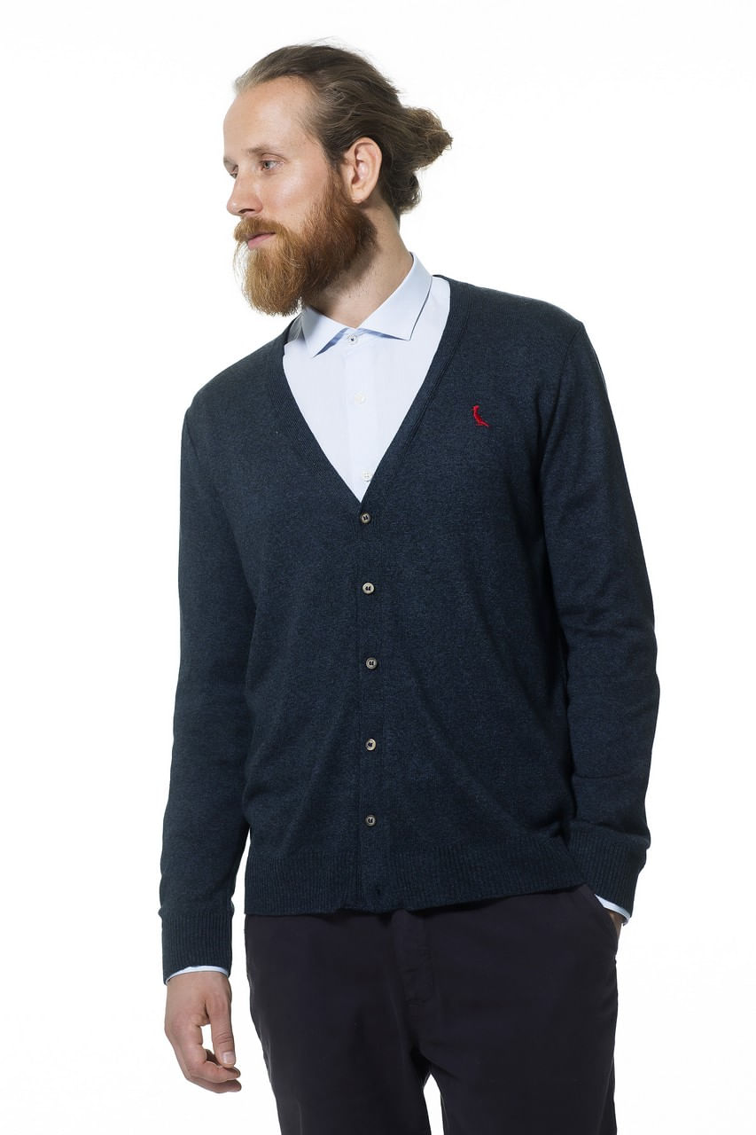 CARDIGÃ TRICOT MESCLA