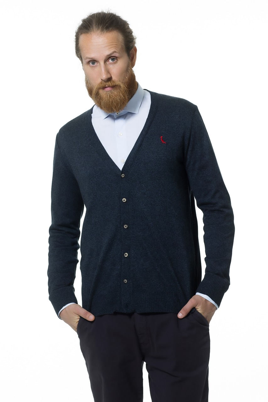 Encontraproduto.com.br - CARDIGÃ TRICOT MESCLA