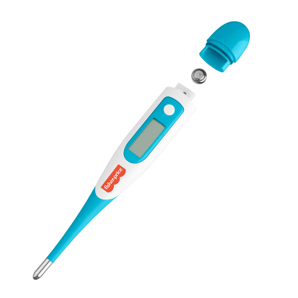 Encontraproduto.com.br - Termômetro Digital com Ponta Flexível - Fisher Price - HC201OUT [Reembalado]