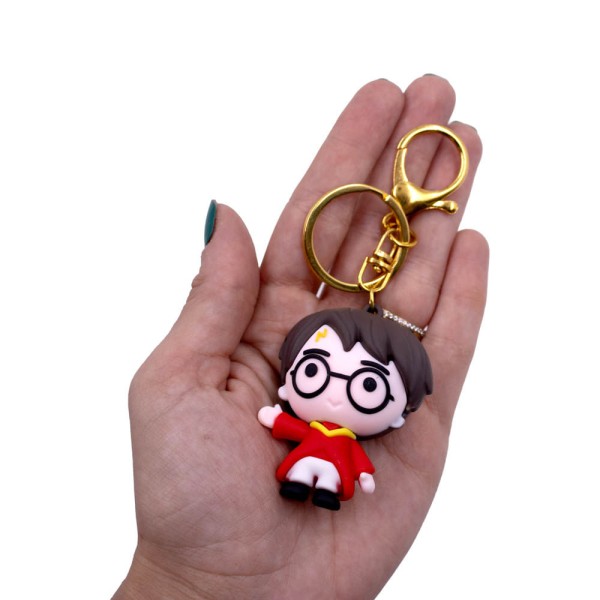 Encontraproduto.com.br - Pingente Saga Harry Potter 55Mm Emborrachado Com 10 Peças