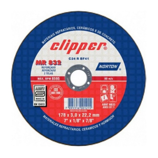 Encontraproduto.com.br - Disco Corte Clipper 7x1/8x7/8