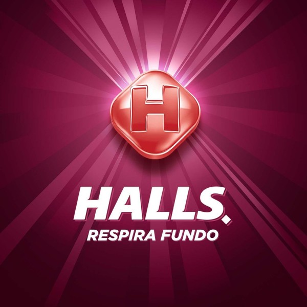 Encontraproduto.com.br - Bala Halls Cereja Pacote c/ 3 Unid