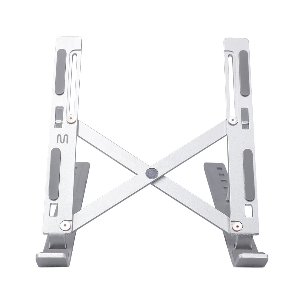 Encontraproduto.com.br - Suporte Portátil de Alumínio Para Notebook - Multilaser - AC378OUT [Reembalado]